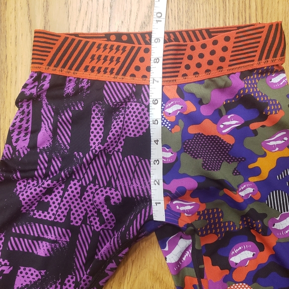 Xs zumba color block two tone compression leggings - Picture 4 of 6